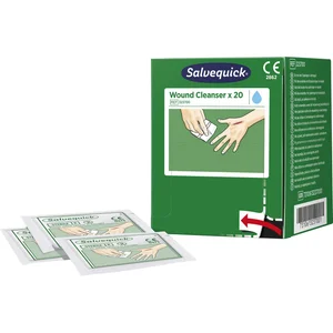 CEDERROTH Wundreiniger steril 20 Tücher 11 x 12 cm