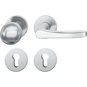 FSB Wechselgarnitur 12 1106 ASL auf Rosette PZ, Edelstahl matt