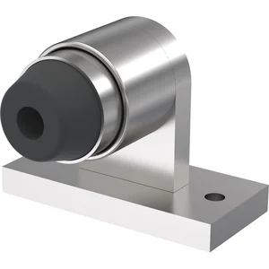 KWS Bodentürpuffer 2021 gefederter Anschlagpuffer, Edelstahl matt