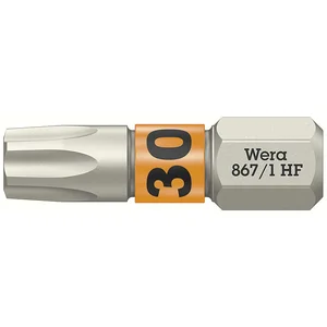 WERA Bit-Einsatz 867/1 HF 1/4" sechskant TX 30/25 mm Torx®