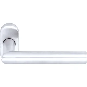 OGRO Drückerlochteil PREMIUM 8906 FS/6620 - mit Rosette, Alu silber eloxiert