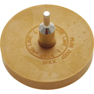 BGS Gummi-Radierteller ø 90 mm Höhe 15 mm