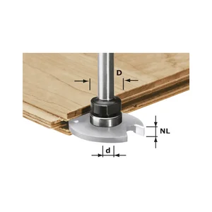 FESTOOL Frässpindel HW ø 16 mm