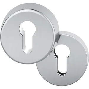 FSB Sicherheits-Zylinderrosette rund, Edelstahl matt