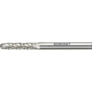 BOHRCRAFT HM-Frässtift Form C Walzenrund Kopf ø 3 mm Länge 13 mm Zahnung Z3-X