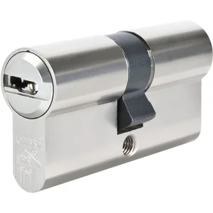 ABUS Einbaudoppelzylinder X12R, verschiedensperrend, 40/70, vernickelt matt