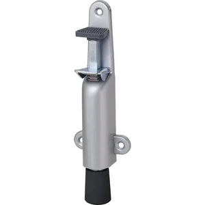 Türfeststeller 1028 Hub 50 mm, 210 x 64 mm, Stahl silber lackiert