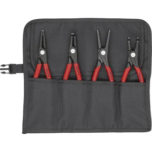 KNIPEX Präzisions-Sicherungsringzangen-Set 4-teilig 001957V01 in Rolltasche