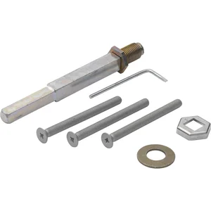 HOPPE Befestigungsset Sicherheits-Wechselgarnitur, VK abgesetzt, Türstärke 62-67