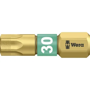 WERA Diamant-Bit-Einsatz 867/1BDC 1/4"sechskant TX 30/25 mm Torx®