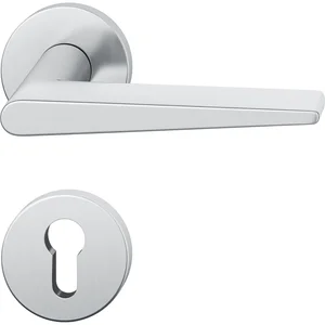 FSB Drückergarnitur 12 1005 ASL auf Rosette PZ, Edelstahl matt