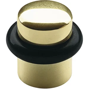 SOLIDO Bodentürpuffer - ø 25 mm, Messing poliert