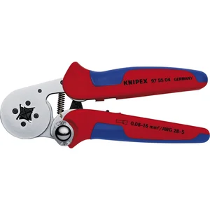 KNIPEX Crimpzange selbsteinstellend Seiteneinführung 0,08-10/16 mm², L=180 mm