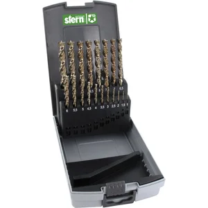 STERN Holzspiralbohrer-Kassette Nr, 307 HS Bohrer ø 1-10 mm 19-teilig