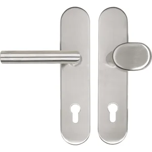 SH-Wechselgarnitur GEHRUNG - auf Schild PZ88, ohne Kzs., Edelstahl, RC2