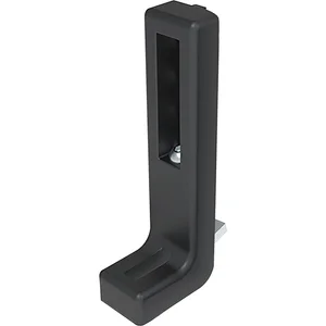 FATH Bodenwinkel 160 mm höhenverstellbar schwarz Nut 8