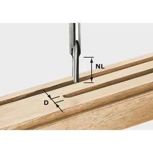 FESTOOL Nutfräser HS 4 x 5 mm