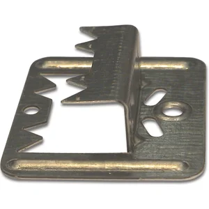 Profilholzkralle Nr. 4 extra stark Stahlband-verzinkt für Nut/Feder-Montage