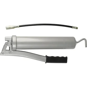 PRESSOL Handhebelfettpresse M10x1mit 300 mm Panzerschlauch und Mundstück