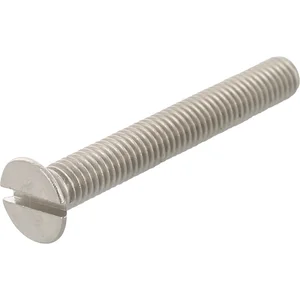 ~ISO2009 M16x 50 Edelstahl A2 Senkschraube mit Schlitz (DIN963A)