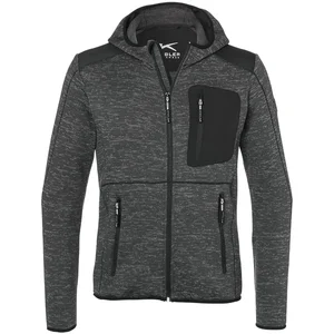 KÜBLER Strickjacke Light Form 1441 anthrazit/schwarz L
