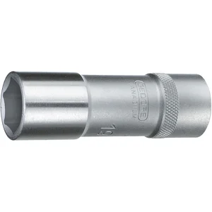 GEDORE Steckschlüssel-Einsatz lang 19L DIN3124 1/2"vierkant 17.0 mm sechskant