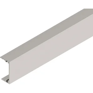 HELM GT-S 150 Blende auf Maß geschnitten Edelstahl-Effekt