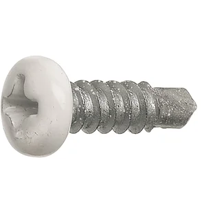 DIN7504N 3.9x 16 Phillips-KS Kopf RAL9010 weiß beschichtet ~ISO15481