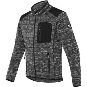 KÜBLER Strickjacke Form 1441 anthrazit/schwarz XL