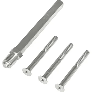 SH-Befestigungsset, Wechselstift und Schrauben, TS 105-115, Stahl verzinkt