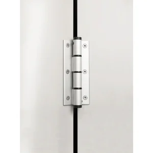 Federband SF 120 dreiteilig, Bandhöhe 120 mm, Rollen ø 16 mm,Alu silber eloxiert