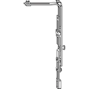 ROTO NT/NX Eckumlenkung Axer 1P-Zapfen silber