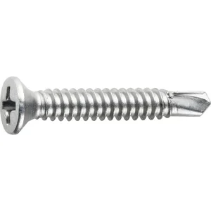 SFS-SP3/25 Fensterbohrschraube 3.9x32 PH 2 Stahl GS silber f. Kunststoffprofile