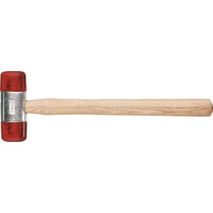Plastikhammer Kopfdurchmesser 32 mm mit Eschenstiel