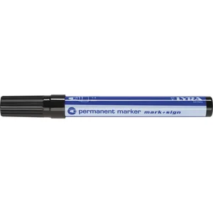 LYRA Permanent-Marker 112 Strichbreite 1-4 mm schwarz runde Spitze