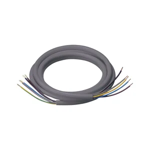 PCE Herdkabel H05VV-F 5x2.5 abgemantelt mit Aderendhülsen Länge 3 m