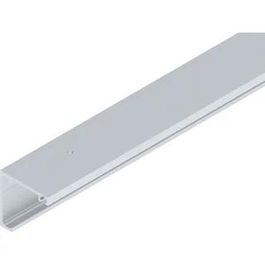 HELM GT-L Laufschiene Deckenmontage auf Maß Aluminium silber eloxiert