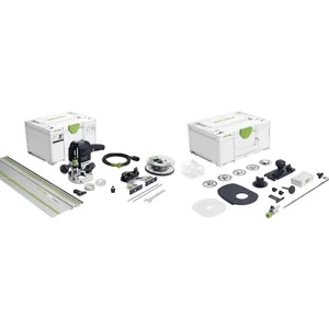 FESTOOL Handoberfräse OF 1010 REBQ-FS-Set 1010 Watt + Fräserbox