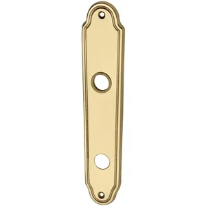 MARCHESI Langschild KÖLN - WC 90, Messing poliert