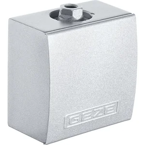 GEZE Drehlager aufliegend, für T-Stop Gleitschiene, silber