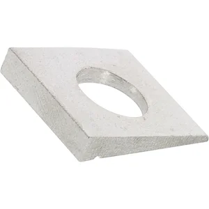 DIN435 M10 Edelstahl A2 Scheibe für I-Träger Neigung 14 %