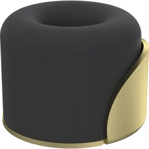 KWS Bodentürpuffer 2015 ø 40 mm, Messing matt