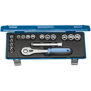 GEDORE Steckschlüssel-Satz 30JMU-10 3/8"vierkant mit 12-kant Profil 16-tlg.