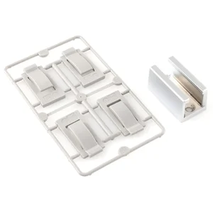 HAWA Junior GP/Ordena 70 Bodenführung spielfrei Glas 8-12,7 mm verchromt matt