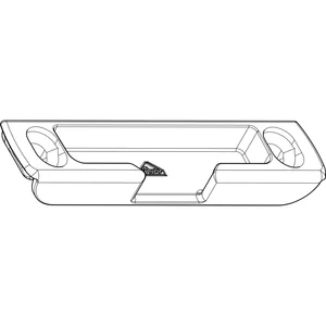 ROTO NT/NX Kipplager Holz einfräsbar Falzluft 5mm Falztiefe 25mm 13V links Zink
