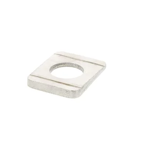 DIN434 M10 Edelstahl A2 Scheibe für U-Träger Neigung 8 %