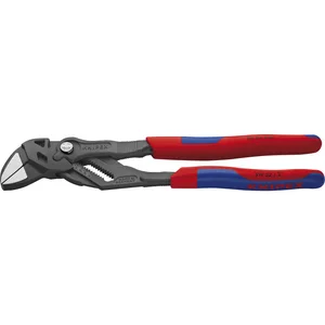 KNIPEX Zangenschlüssel 8602 SW-52 mm, 19 Positionen, 2K-Griff, grau, L=250 mm