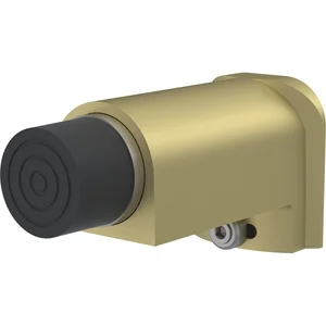 KWS Wandtürpuffer 2051 gefederter Anschlagpuffer, Alu messingfärbig eloxiert