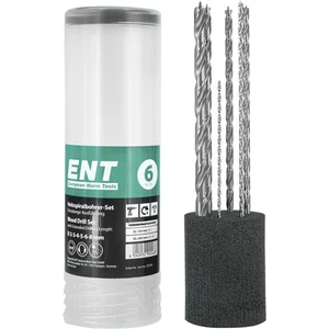 ENT Holzspiralbohrer-Kassette HSS-G Bohrer ø 2-8 mm 6-teilig