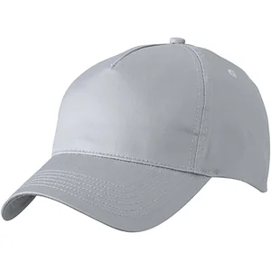 Kappe 5 Panel MB 6117 Farbe grau One Size